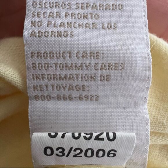 Tommy Hilfiger 3X Butter Yellow Sleeveless Top w/embroidered detail NWT🏷 - Picture 12 of 12